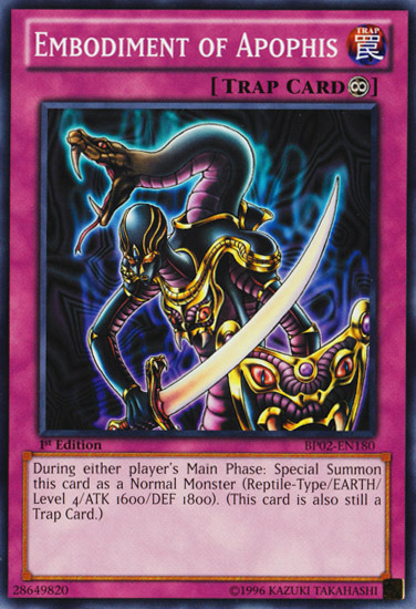 Embodiment of Apophis [BP02-EN180] Mosaic Rare | Tables and Towers