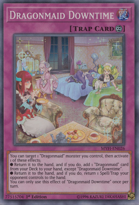 Dragonmaid Downtime [MYFI-EN026] Super Rare | Tables and Towers