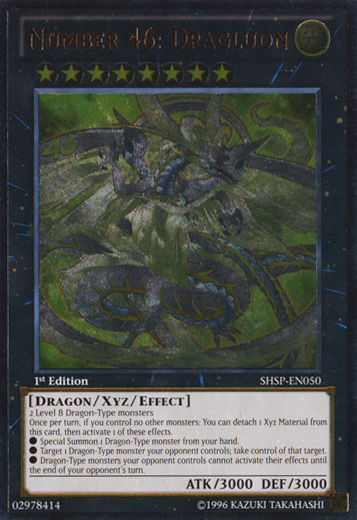 Number 46: Dragluon (UTR) [SHSP-EN050] Ultimate Rare | Tables and Towers