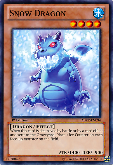 Snow Dragon [ABYR-EN094] Common | Tables and Towers