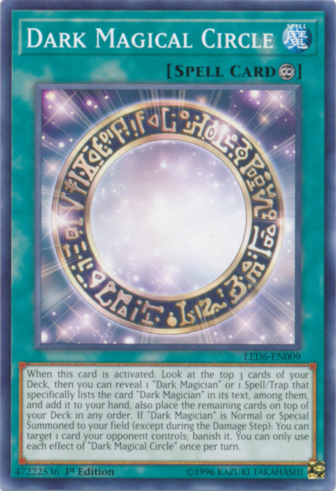 Dark Magical Circle [LED6-EN009] Common | Tables and Towers