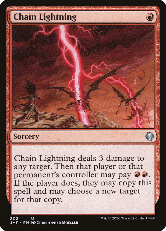 Chain Lightning [Jumpstart] | Tables and Towers