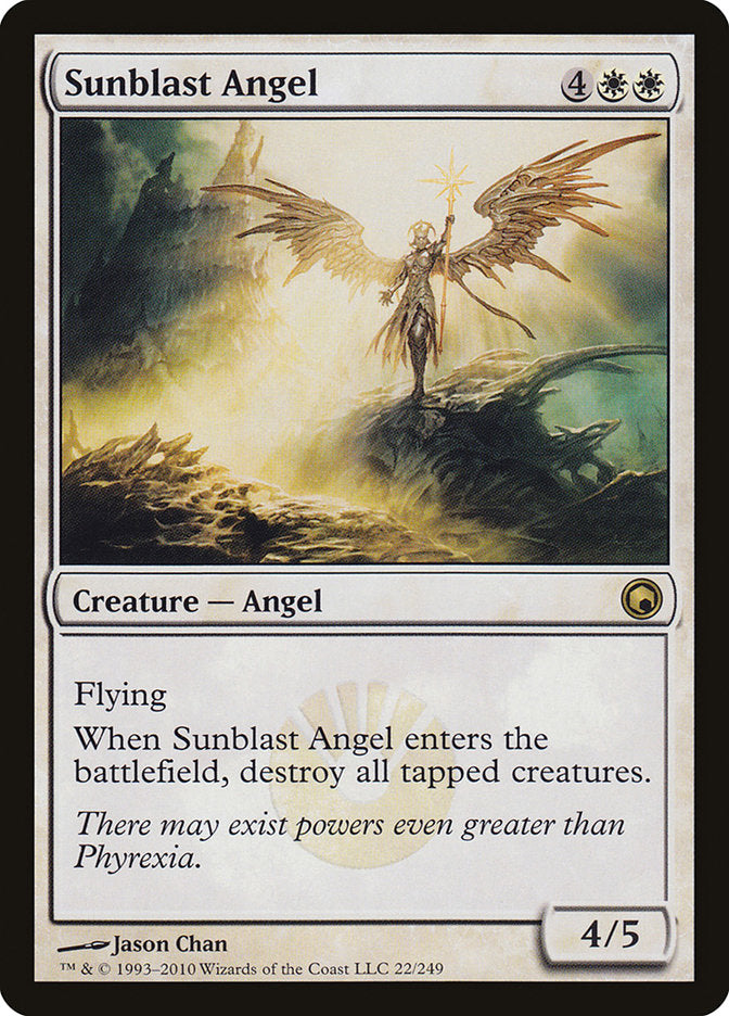 Sunblast Angel [Scars of Mirrodin] | Tables and Towers