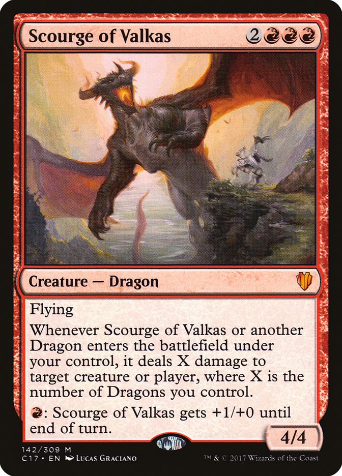 Scourge of Valkas [Commander 2017] | Tables and Towers