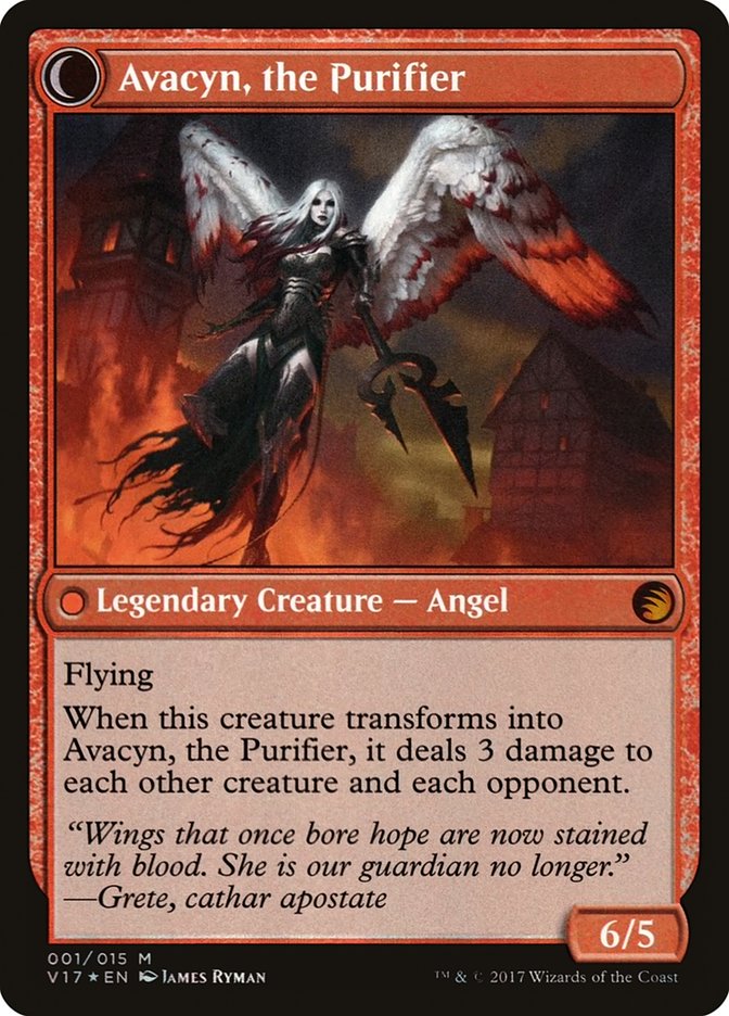 Archangel Avacyn // Avacyn, the Purifier [From the Vault: Transform] | Tables and Towers