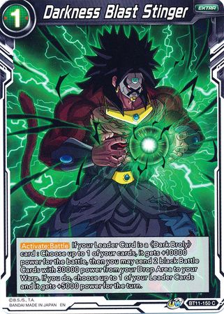 Darkness Blast Stinger (BT11-150) [Vermilion Bloodline] | Tables and Towers