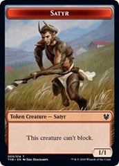 Satyr // Nightmare Double-Sided Token [Theros Beyond Death Tokens] | Tables and Towers