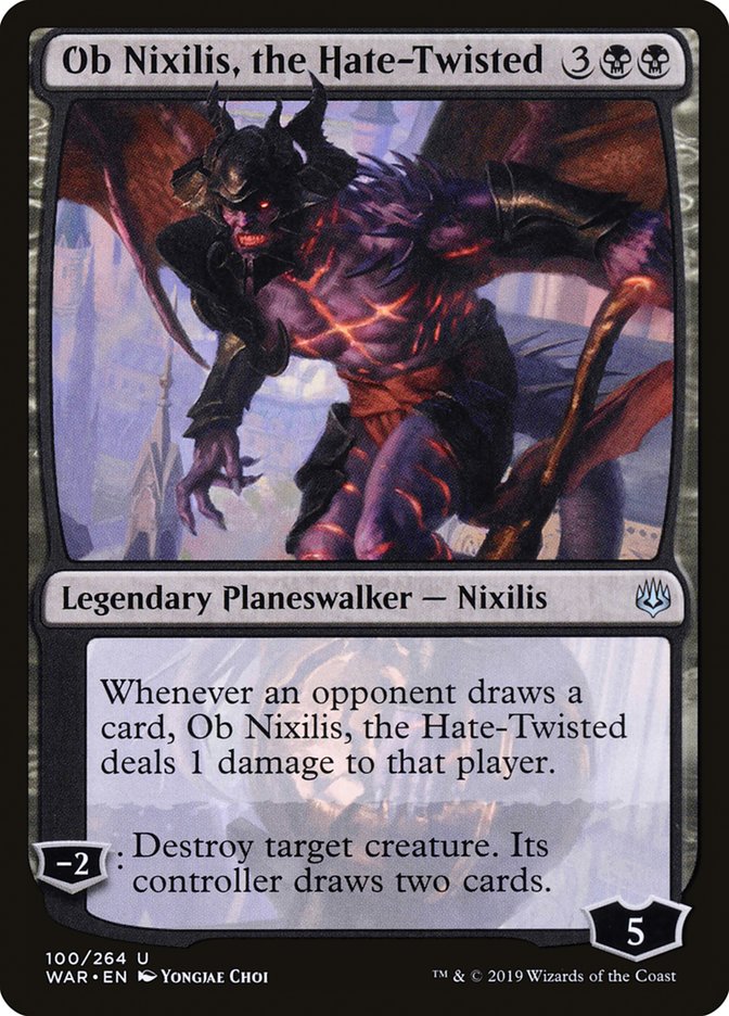 Ob Nixilis, the Hate-Twisted [War of the Spark] | Tables and Towers