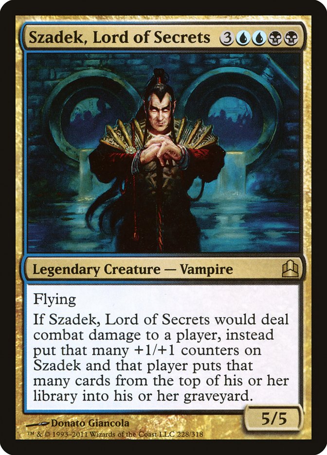 Szadek, Lord of Secrets [Commander 2011] | Tables and Towers