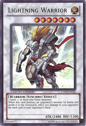 Lightning Warrior [JUMP-EN046] Ultra Rare | Tables and Towers