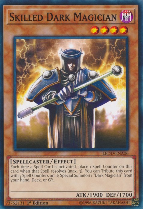 Skilled Dark Magician [LEDD-ENA06] Common | Tables and Towers