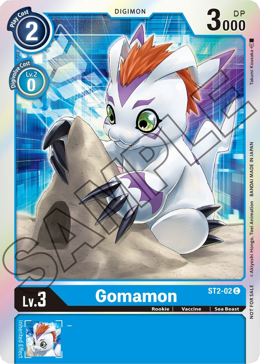 Gomamon [ST2-02] (Event Pack 1) [Starter Deck: Cocytus Blue Promos] | Tables and Towers