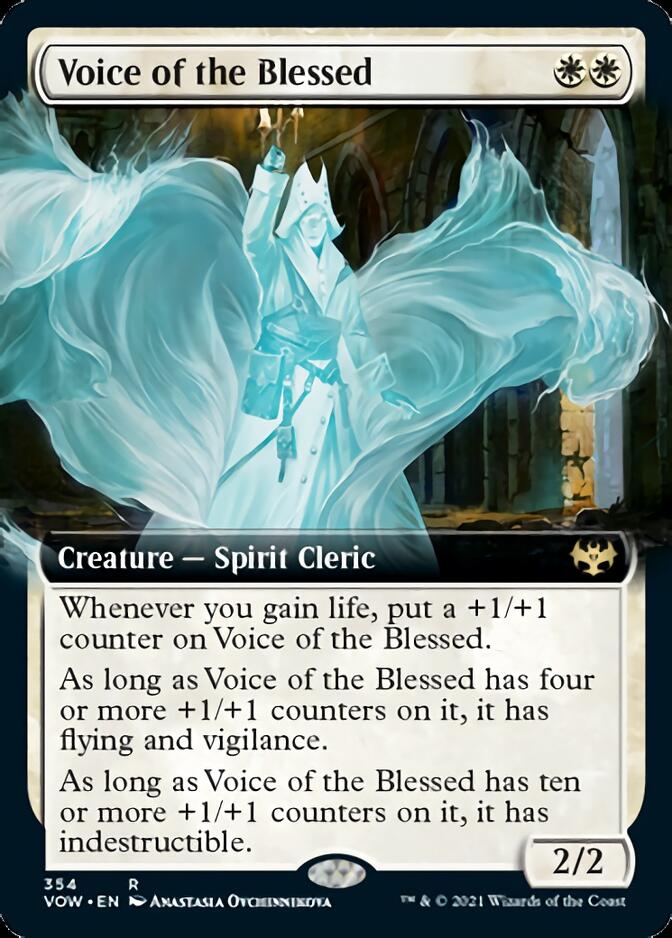 Voice of the Blessed (Extended Art) [Innistrad: Crimson Vow] | Tables and Towers