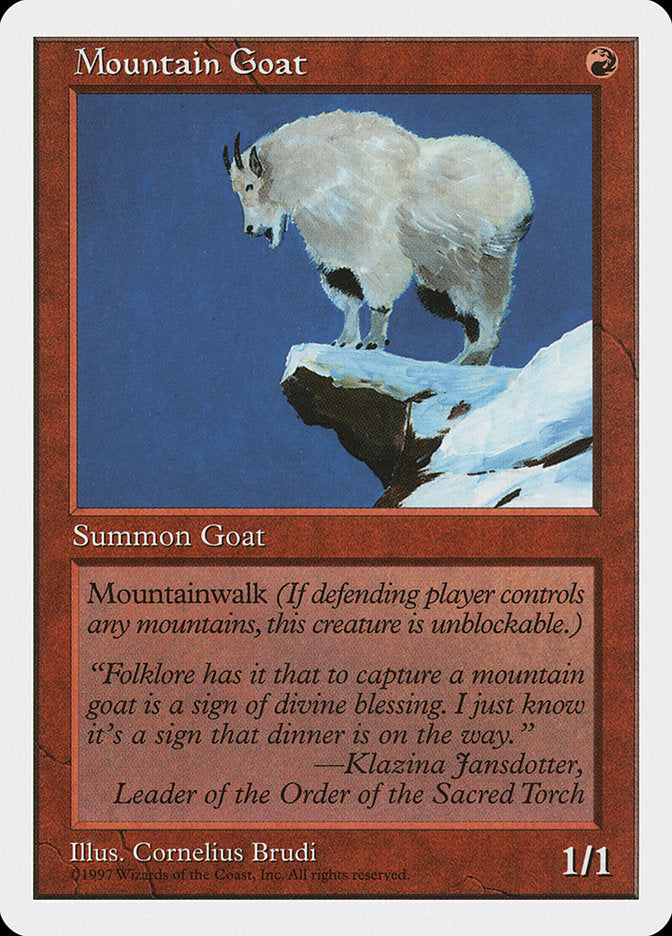 Mountain Goat [Fifth Edition] | Tables and Towers