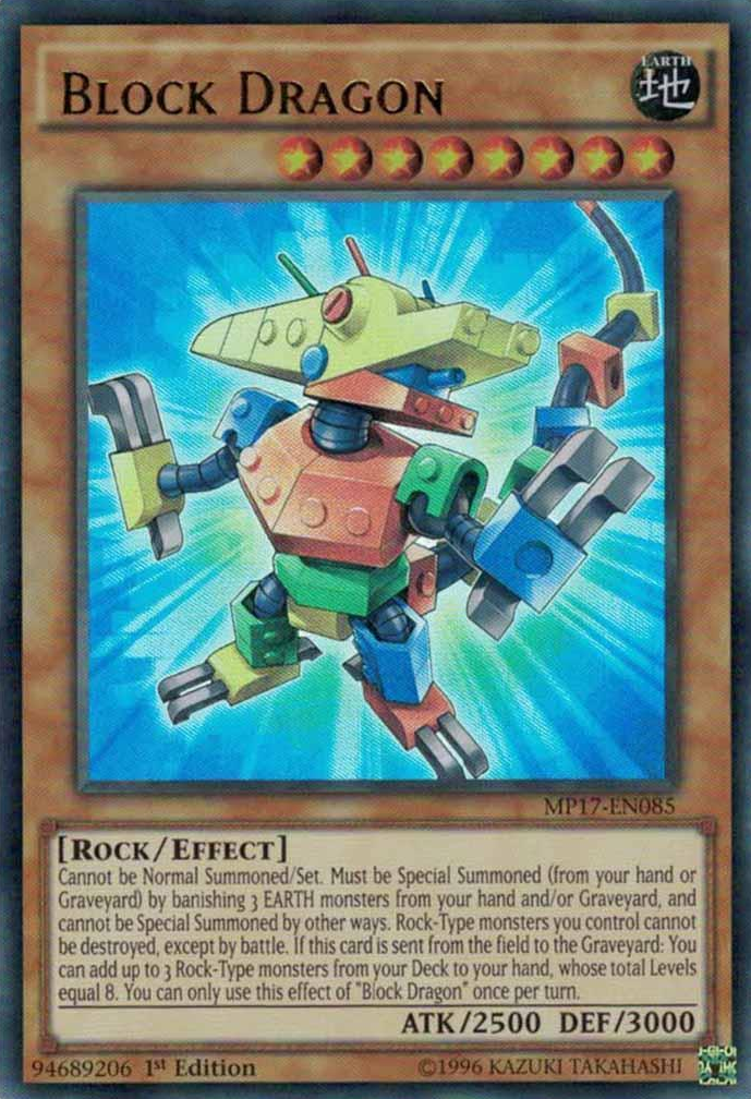 Block Dragon [MP17-EN085] Ultra Rare | Tables and Towers