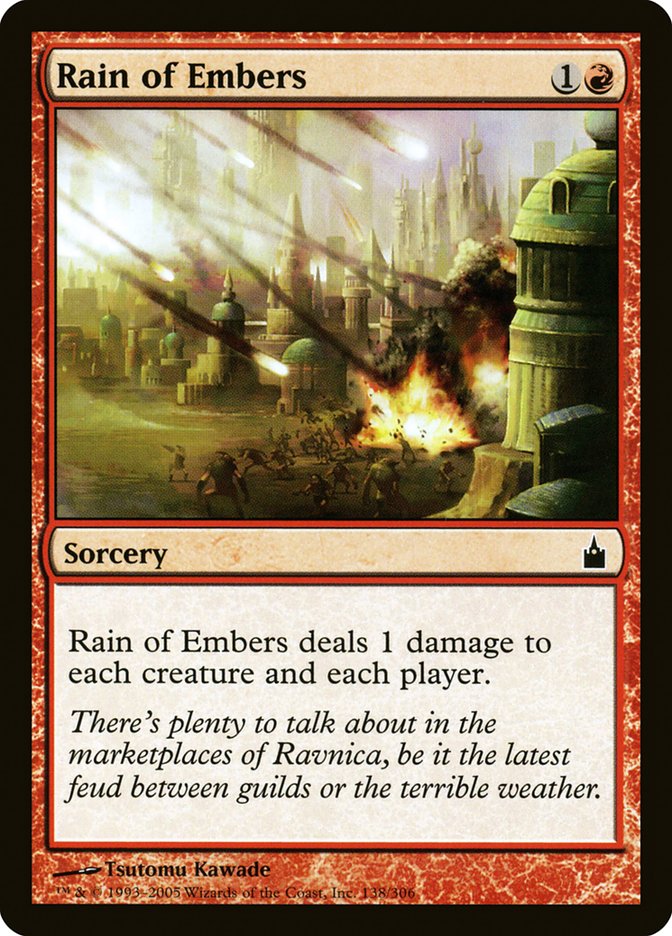 Rain of Embers [Ravnica: City of Guilds] | Tables and Towers