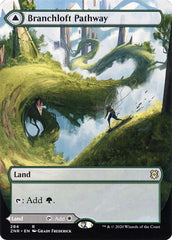 Branchloft Pathway // Boulderloft Pathway (Borderless Alternate Art) [Zendikar Rising] | Tables and Towers