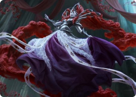 Olivia, Crimson Bride Art Card [Innistrad: Crimson Vow Art Series] | Tables and Towers