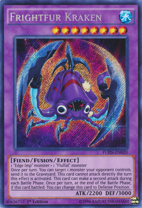 Frightfur Kraken [FUEN-EN020] Secret Rare | Tables and Towers