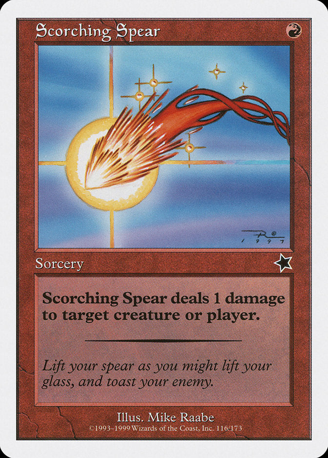 Scorching Spear [Starter 1999] | Tables and Towers