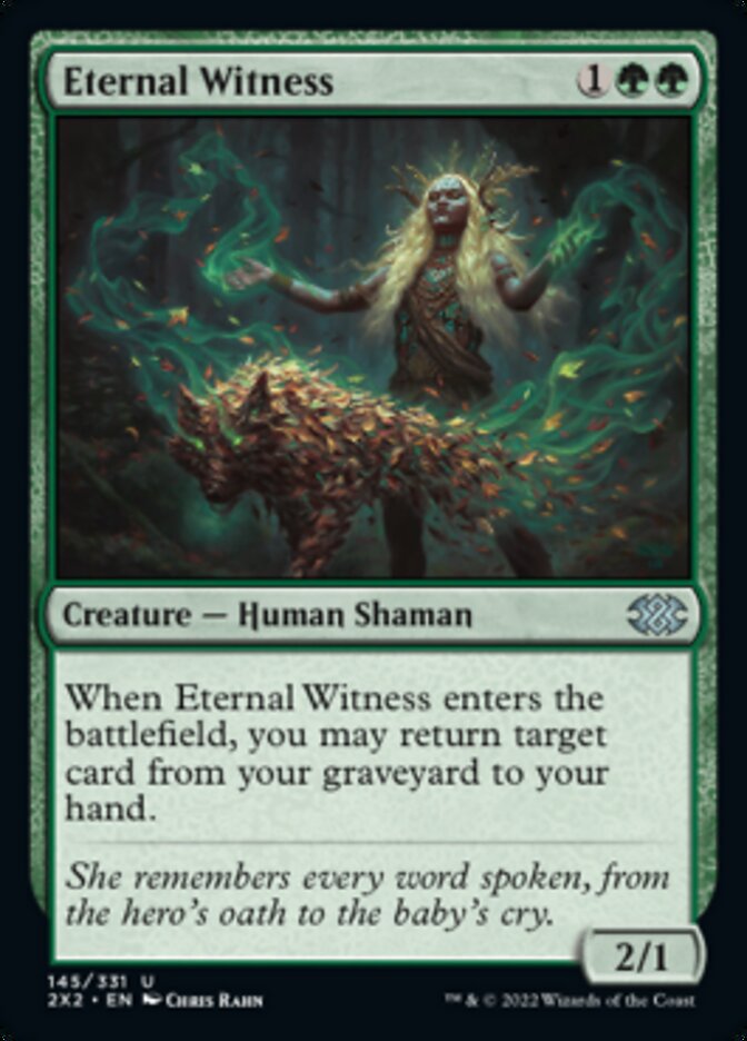 Eternal Witness [Double Masters 2022] | Tables and Towers