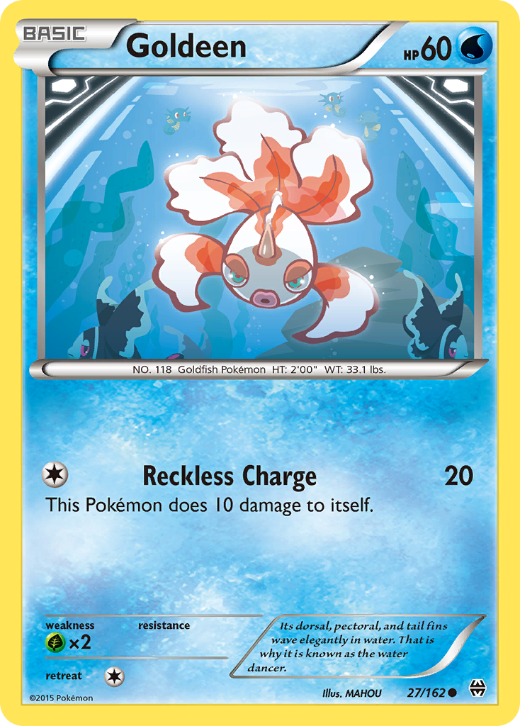 Goldeen (27/162) [XY: BREAKthrough] | Tables and Towers