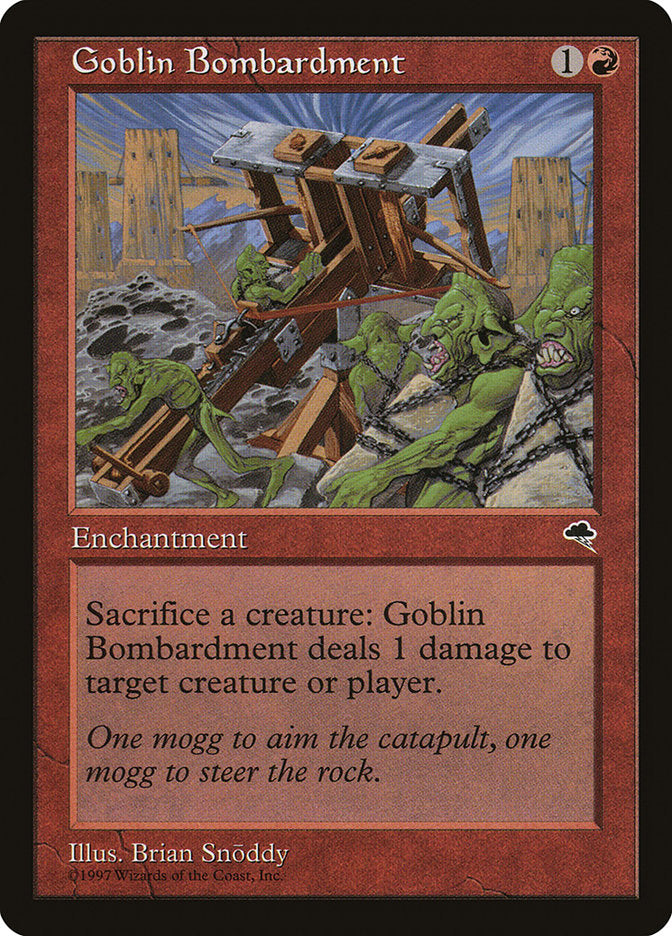 Goblin Bombardment [Tempest] | Tables and Towers