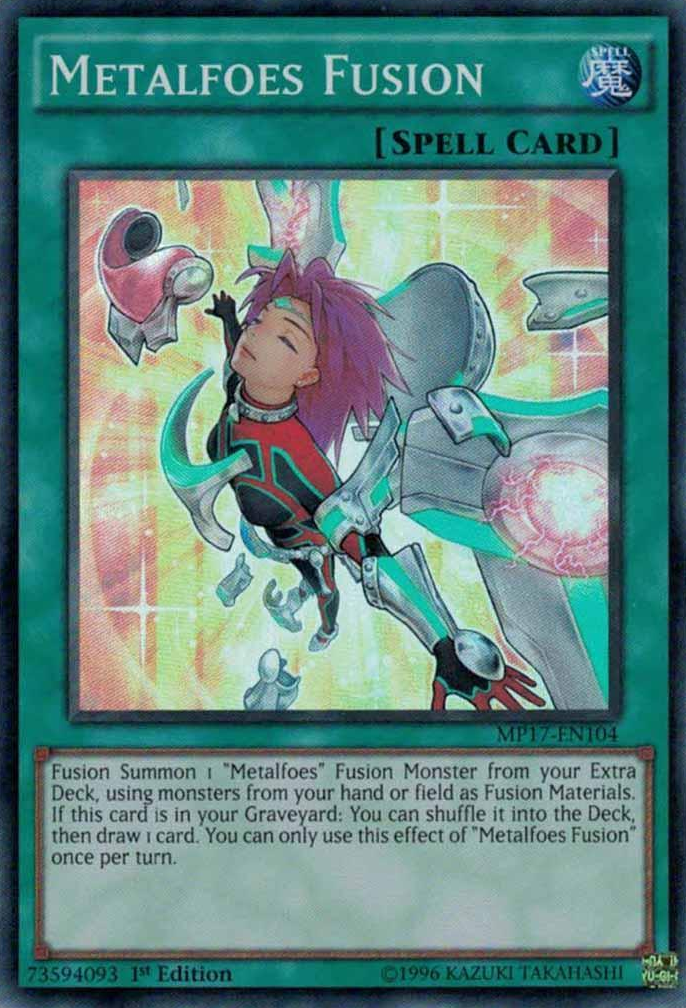 Metalfoes Fusion [MP17-EN104] Super Rare | Tables and Towers