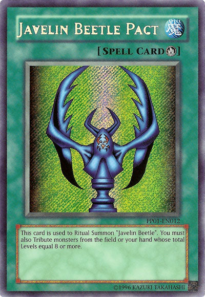 Javelin Beetle Pact [PP01-EN012] Secret Rare | Tables and Towers