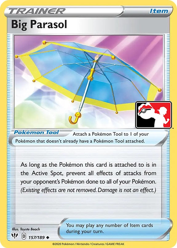 Big Parasol (157/189) [Prize Pack Series One] | Tables and Towers