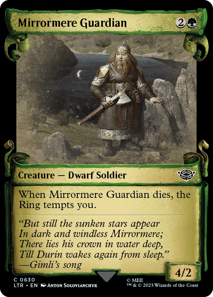 Mirrormere Guardian [The Lord of the Rings: Tales of Middle-Earth Showcase Scrolls] | Tables and Towers