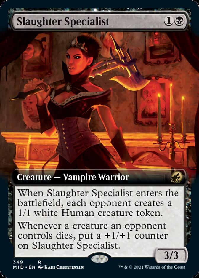 Slaughter Specialist (Extended Art) [Innistrad: Midnight Hunt] | Tables and Towers