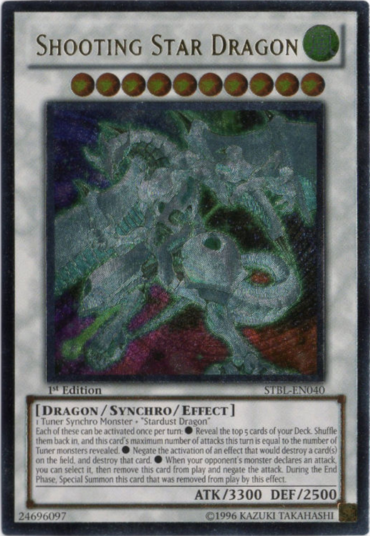 Shooting Star Dragon [STBL-EN040] Ghost Rare | Tables and Towers