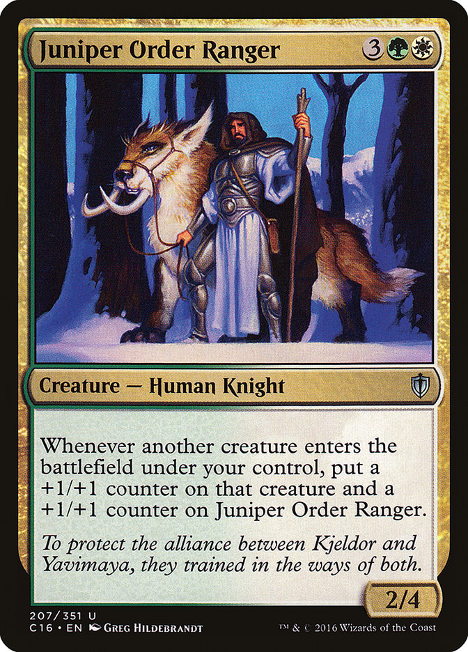 Juniper Order Ranger [Commander 2016] | Tables and Towers