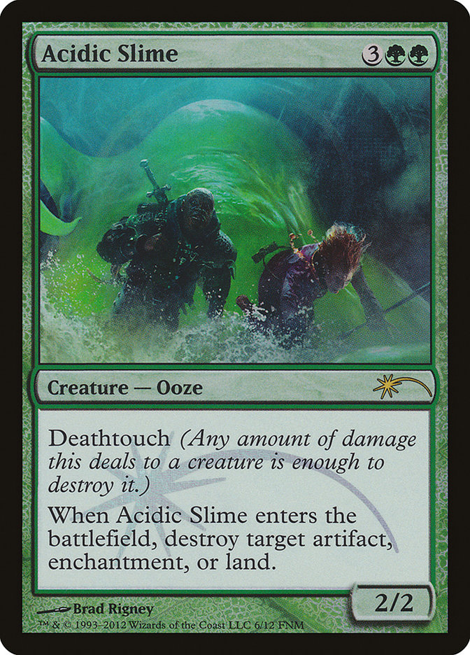 Acidic Slime [Friday Night Magic 2012] | Tables and Towers