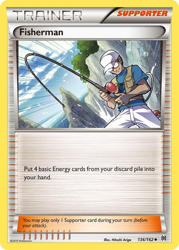 Fisherman (136/162) [XY: BREAKthrough] | Tables and Towers