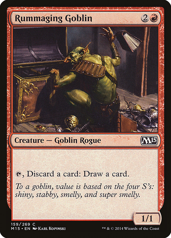 Rummaging Goblin [Magic 2015] | Tables and Towers