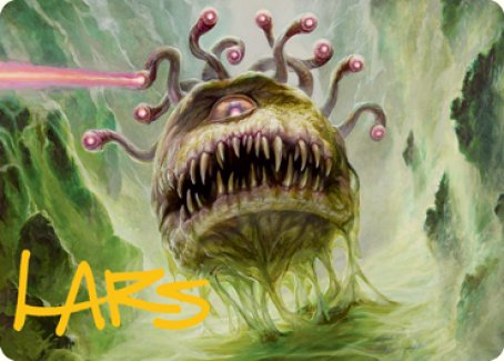 Beholder Art Card (Gold-Stamped Signature) [Dungeons & Dragons: Adventures in the Forgotten Realms Art Series] | Tables and Towers