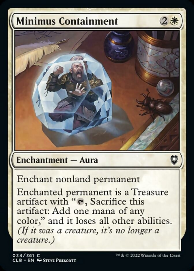 Minimus Containment [Commander Legends: Battle for Baldur's Gate] | Tables and Towers