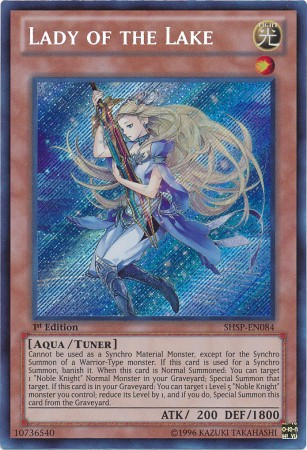 Lady of the Lake [SHSP-EN084] Secret Rare | Tables and Towers