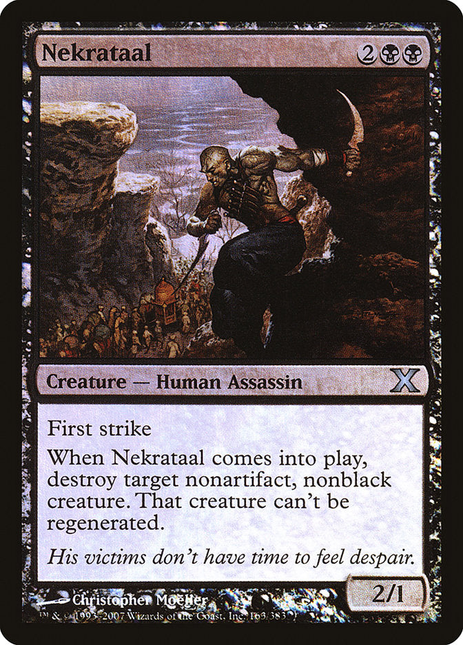 Nekrataal (Premium Foil) [Tenth Edition] | Tables and Towers