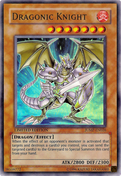 Dragonic Knight [JUMP-EN026] Ultra Rare | Tables and Towers