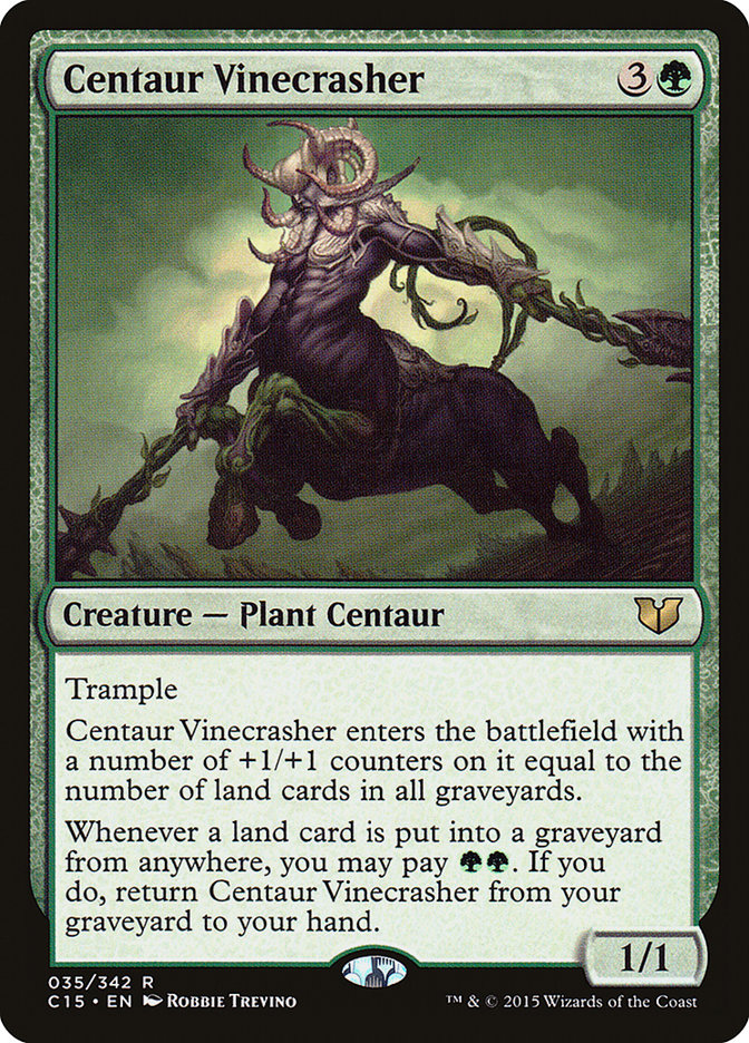 Centaur Vinecrasher [Commander 2015] | Tables and Towers