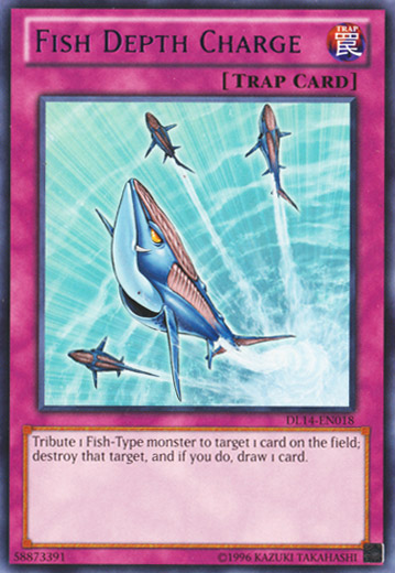 Fish Depth Charge (Purple) [DL14-EN018] Rare | Tables and Towers