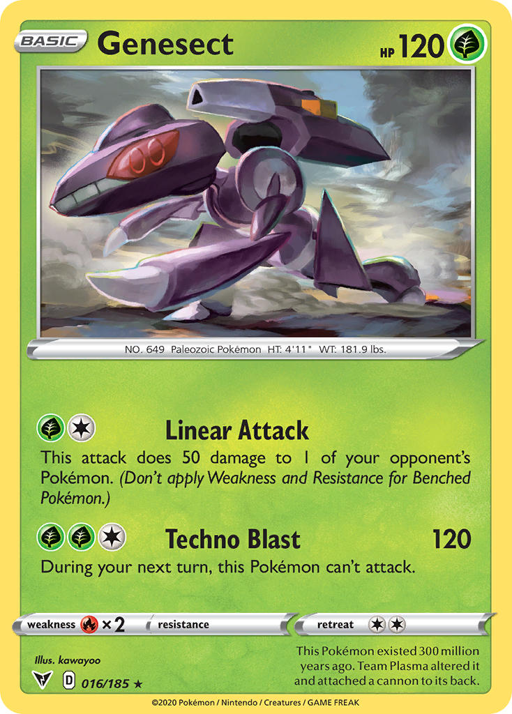 Genesect (016/185) [Sword & Shield: Vivid Voltage] | Tables and Towers