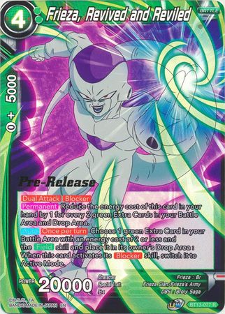 Frieza, Revived and Reviled (BT13-077) [Supreme Rivalry Prerelease Promos] | Tables and Towers