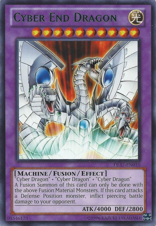 Cyber End Dragon (Green) [DL17-EN010] Rare | Tables and Towers