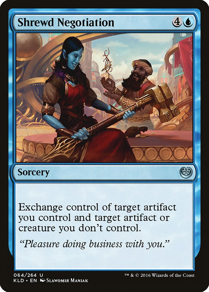 Shrewd Negotiation [Kaladesh] | Tables and Towers