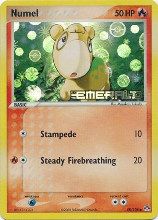 Numel (58/106) (Stamped) [EX: Emerald] | Tables and Towers