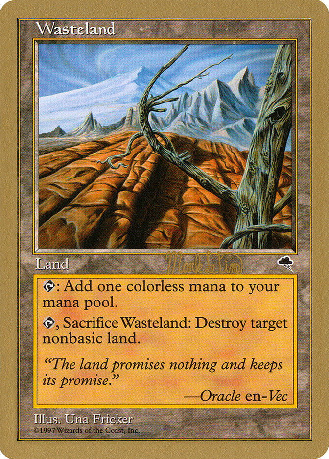 Wasteland (Mark Le Pine) [World Championship Decks 1999] | Tables and Towers